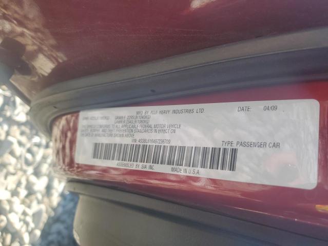 4S3BL616497236709 Subaru Legacy 2.5i