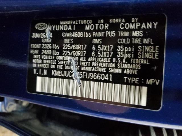 2015 HYUNDAI TUCSON LIM - KM8JUCAG5FU966041