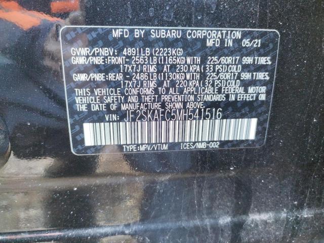 JF2SKAFC5MH541516 Subaru Forester Premium