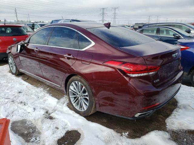 2017 GENESIS G80 BASE KMHGN4JEXHU167466
