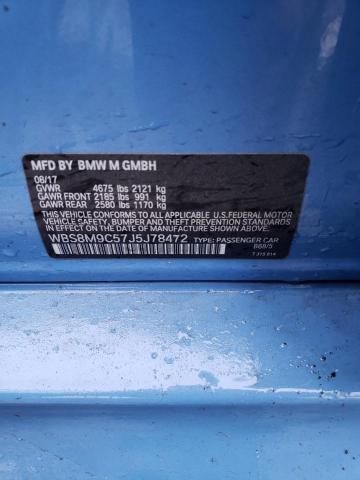 WBS8M9C57J5J78472 BMW M3