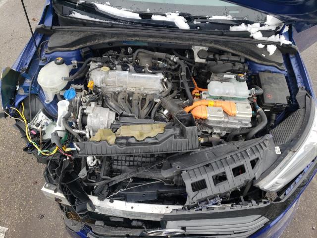 2019 HYUNDAI IONIQ BLUE - KMHC65LC6KU178548