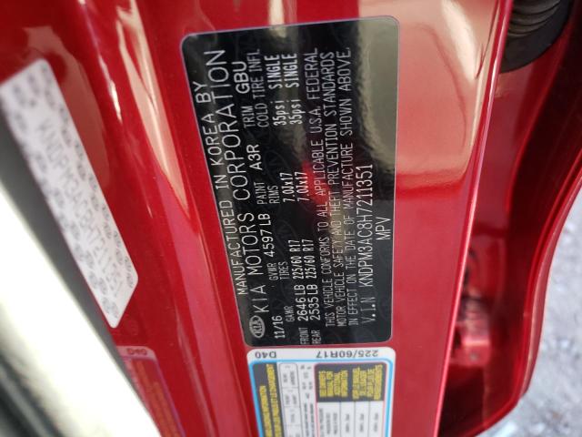 2017 KIA SPORTAGE L KNDPM3AC8H7211351