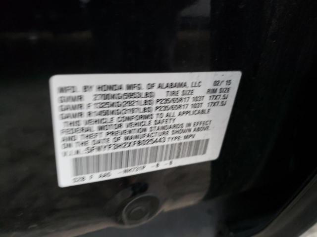 2015 HONDA PILOT LX - 5FNYF3H2XFB025443