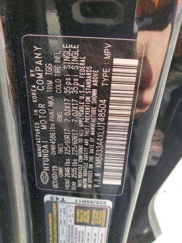 2020 HYUNDAI TUCSON LIM - KM8J33A4XLU148504
