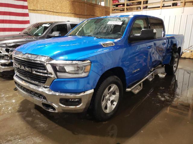 Salvage cars for sale from Copart Anchorage, AK: 2021 Dodge RAM 1500 BIG HORN/LONE Star