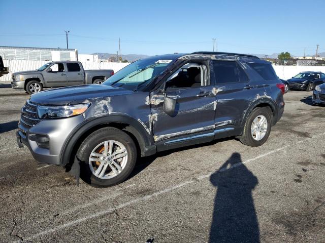 Salvage cars for sale from Copart Van Nuys, CA: 2022 Ford Explorer X