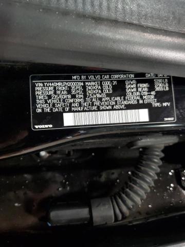 YV440MRU7H2000394 Volvo Xc60 T5 Inscription