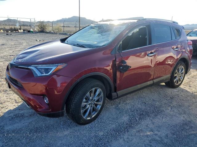 Salvage cars for sale at Las Vegas, NV auction: 2018 Toyota Rav4 Limited
