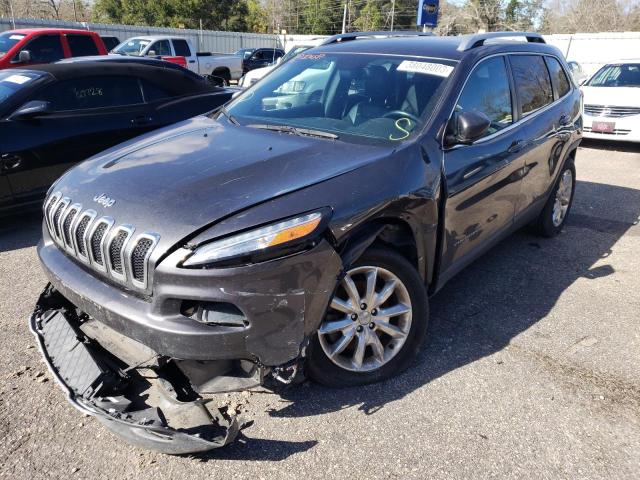 Salvage cars for sale from Copart Eight Mile, AL: 2017 Jeep Cherokee Limited