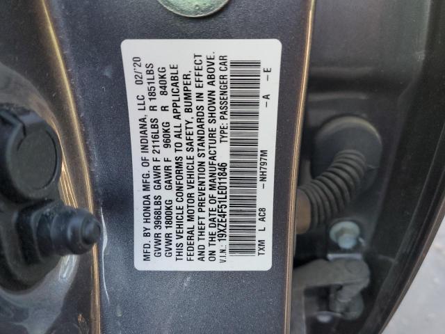 2020 HONDA INSIGHT EX - 19XZE4F51LE011846