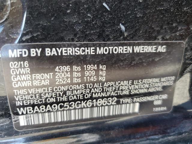 WBA8A9C53GK618632 BMW 320 I