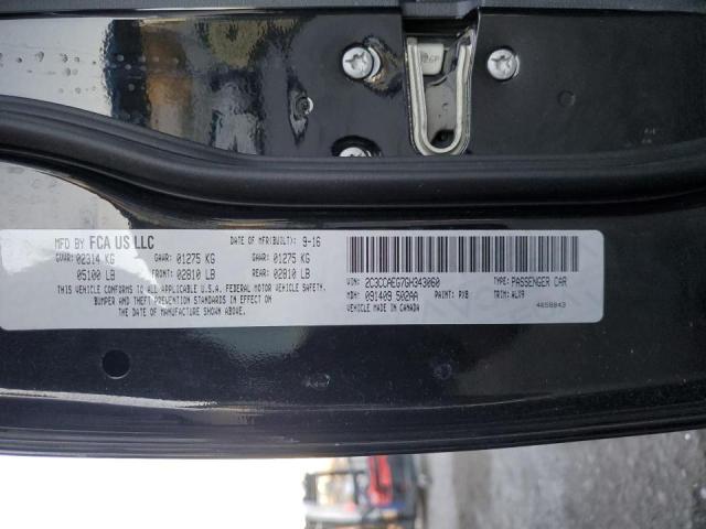 2016 CHRYSLER 300C - 2C3CCAEG7GH343060