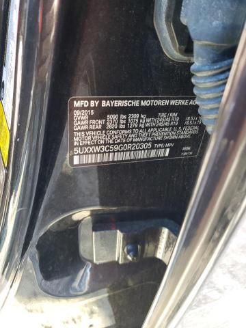 5UXXW3C59G0R20305 BMW X4