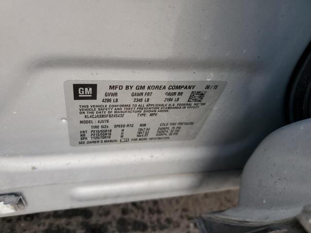 2015 BUICK ENCORE KL4CJASB5FB245432