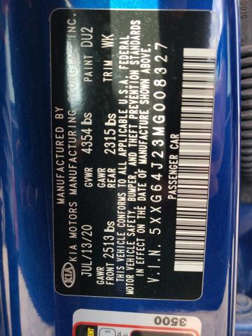 2021 KIA K5 GT LINE - 5XXG64J23MG008327