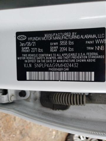 2021 HYUNDAI ELANTRA LI - 5NPLP4AG9MH024432