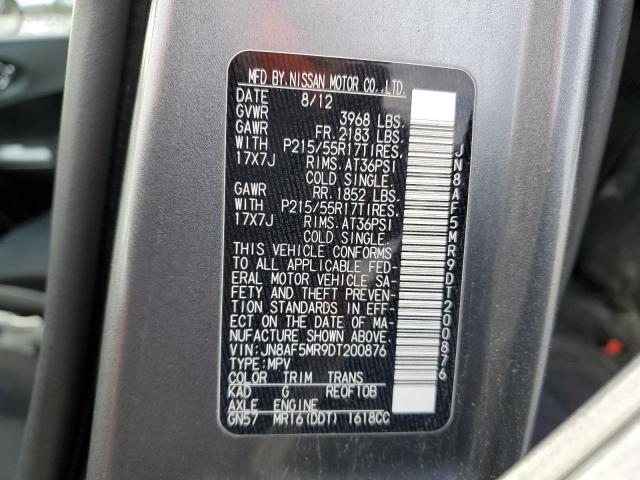 JN8AF5MR9DT200876 Nissan Juke