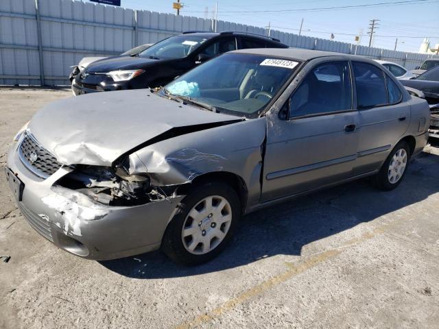 Salvage cars for sale from Copart Wilmington, CA: 2001 Nissan Sentra XE