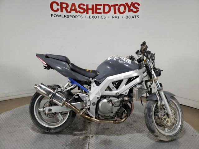 Salvage motorcycles for sale at Dallas, TX auction: 2003 Suzuki SV650