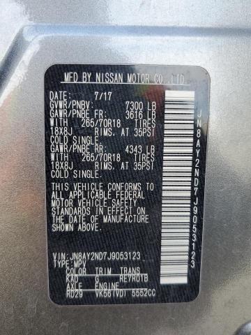 2018 NISSAN ARMADA SV - JN8AY2ND7J9053123