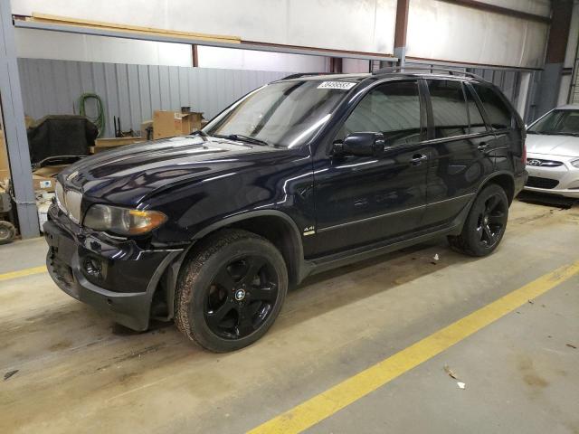 Salvage cars for sale from Copart Mocksville, NC: 2006 BMW X5 4.4I