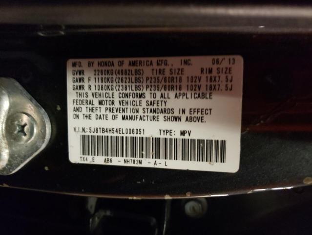 5J8TB4H54EL006051 Acura Rdx Technology
