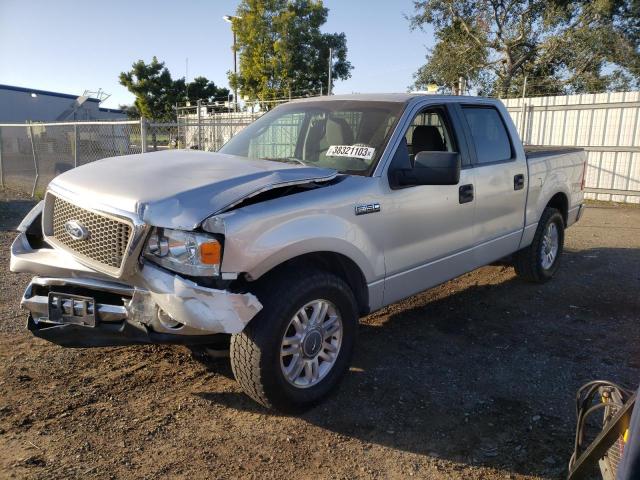 Salvage cars for sale from Copart San Diego, CA: 2007 Ford F150 Super