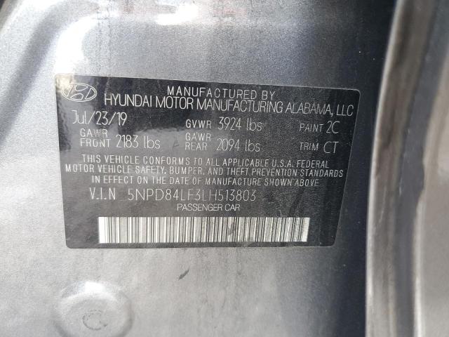 2020 HYUNDAI ELANTRA SE 5NPD84LF3LH513803