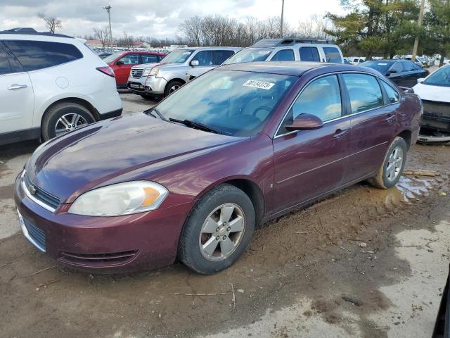 Chevrolet Impala salvage cars for sale: 2007 Chevrolet Impala LT