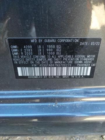 4S3GTAB67N3720270 Subaru Impreza