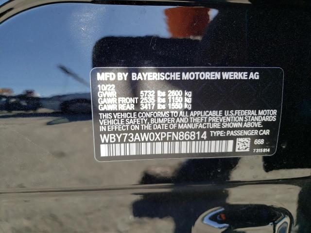 2023 BMW I4 EDRIVE4 - WBY73AW0XPFN86814