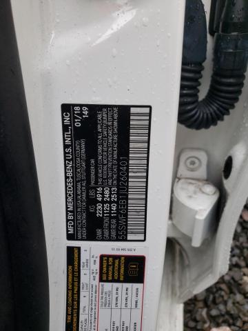 2018 MERCEDES-BENZ C 43 4MATI - 55SWF6EB1JU260401