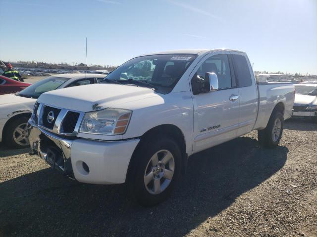 Salvage cars for sale from Copart Antelope, CA: 2005 Nissan Titan XE