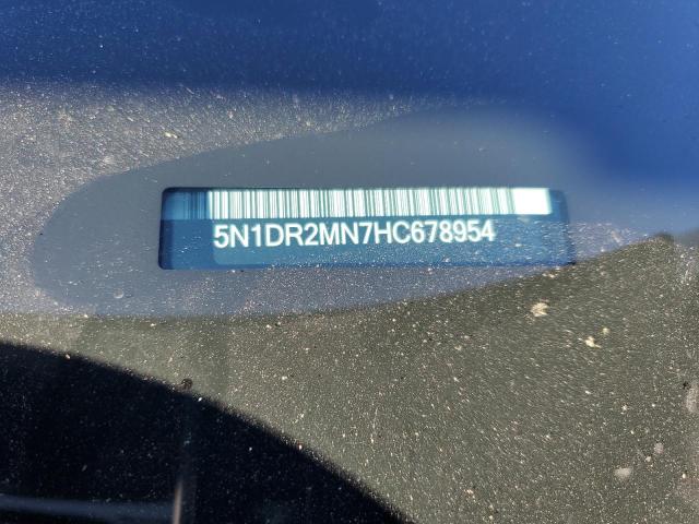 2017 NISSAN PATHFINDER - 5N1DR2MN7HC678954