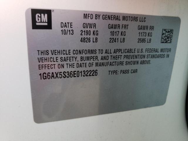 1G6AX5S36E0132226 Cadillac Cts Luxury Collection