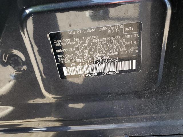 2018 SUBARU FORESTER 2 - JF2SJAEC8JH506954