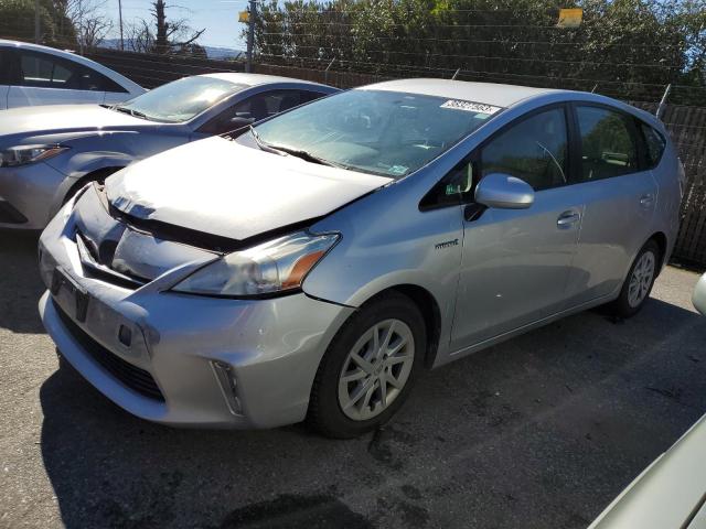 Salvage cars for sale from Copart San Martin, CA: 2013 Toyota Prius V
