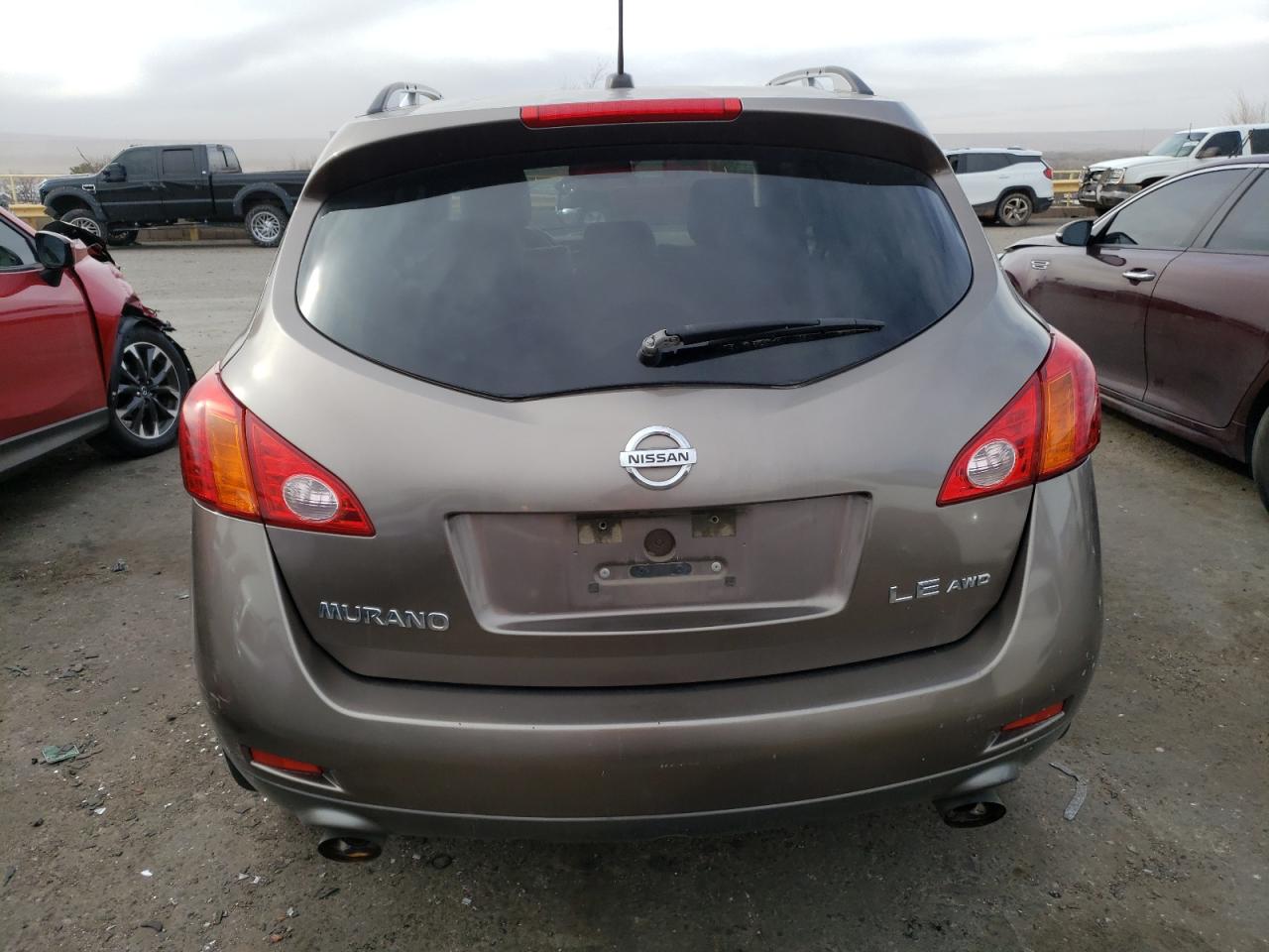 2009 Nissan Murano S VIN: JN8AZ18W49W155352 Lot: 43352794