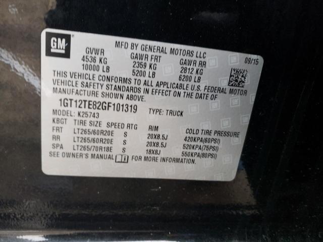 1GT12TE82GF101319 GMC Sierra K2500 Slt