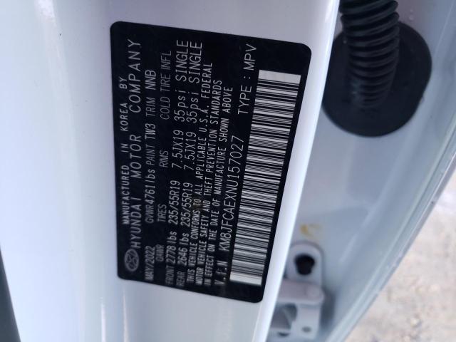2022 HYUNDAI TUCSON N L KM8JFCAEXNU157027