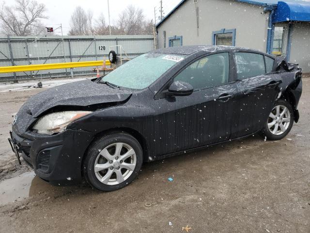 Salvage cars for sale from Copart Wichita, KS: 2011 Mazda 3 I