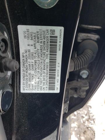 2020 HONDA CIVIC SI - 2HGFC1E59LH706915