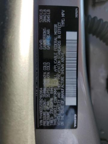 YV4902DZ0B2182864 Volvo XC60