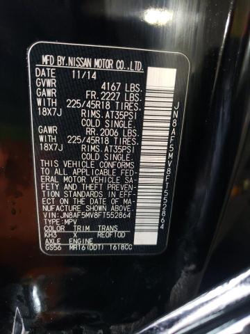 2015 NISSAN JUKE S - JN8AF5MV8FT552864