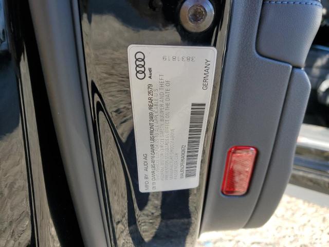 2019 AUDI A5 QUATTRO WAUENCF59KA082672