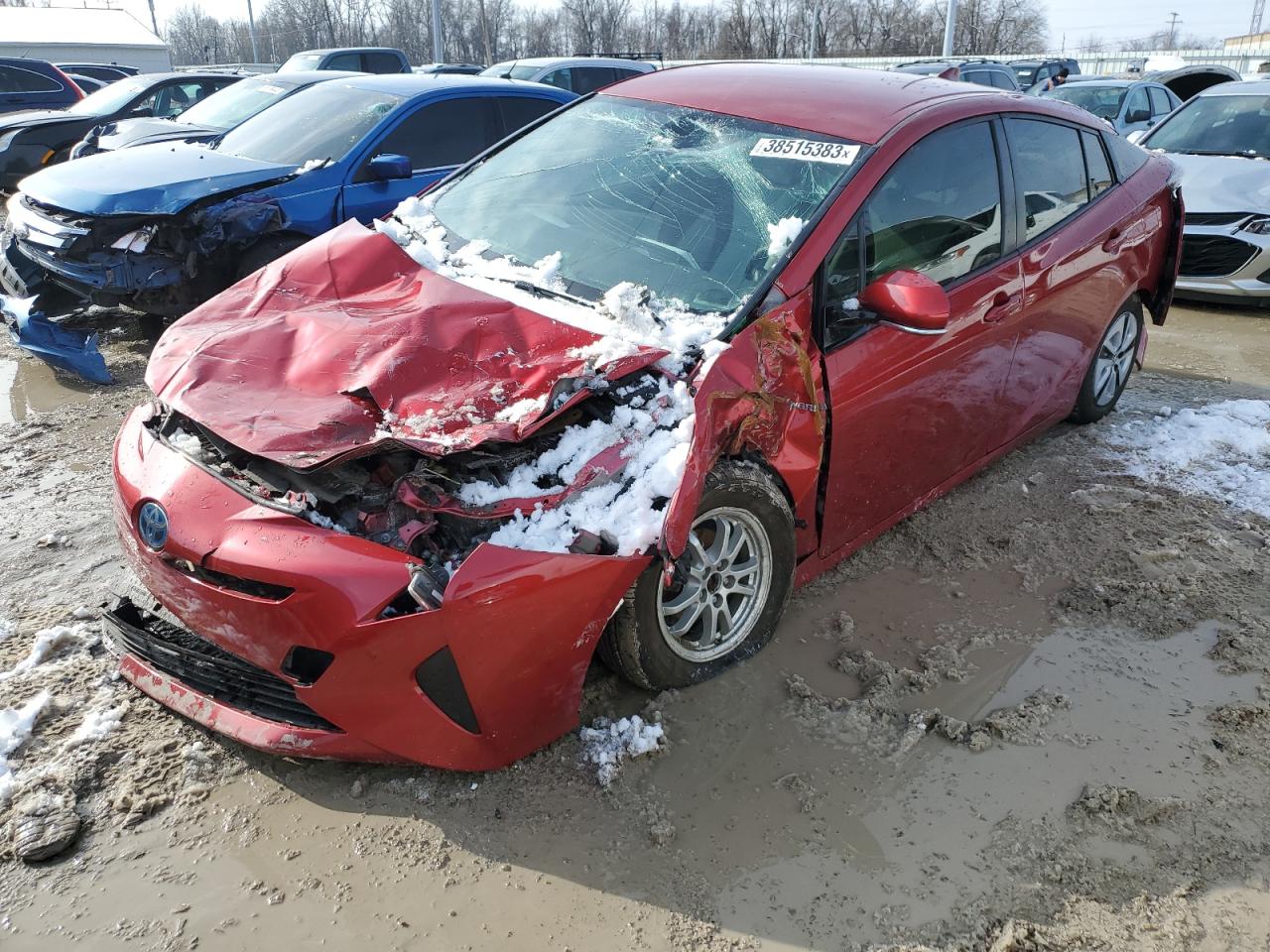 JTDKBRFU8H3566466 TOYOTA PRIUS 2017