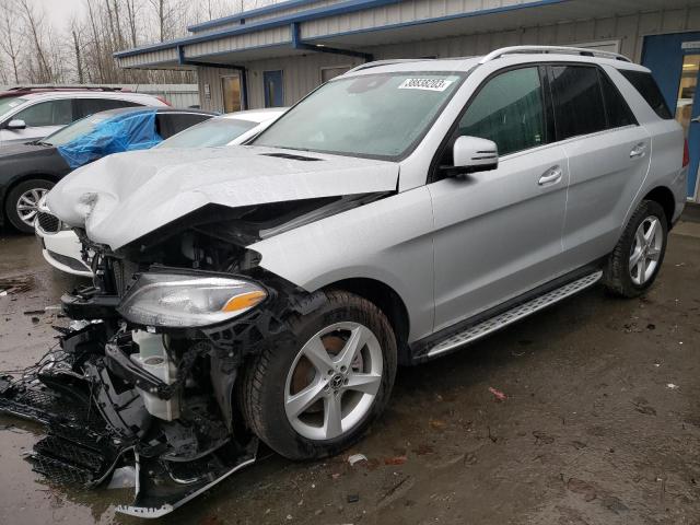 Salvage cars for sale from Copart Arlington, WA: 2018 Mercedes-Benz GLE 350 4M
