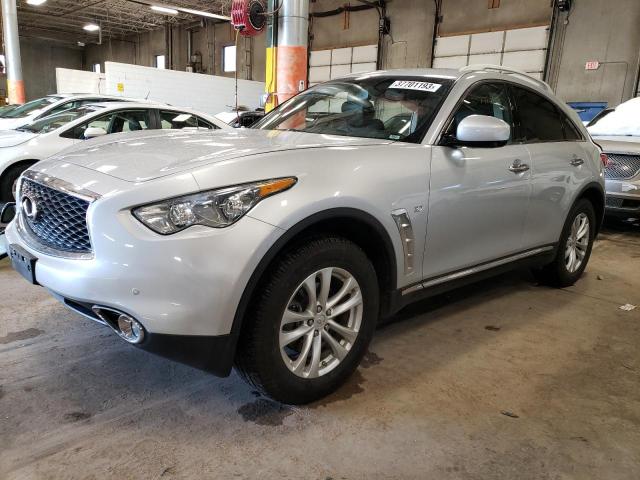 Infiniti QX70 salvage cars for sale: 2017 Infiniti QX70