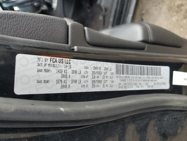 2017 JEEP GRAND CHER - 1C4RJFAG7HC714818